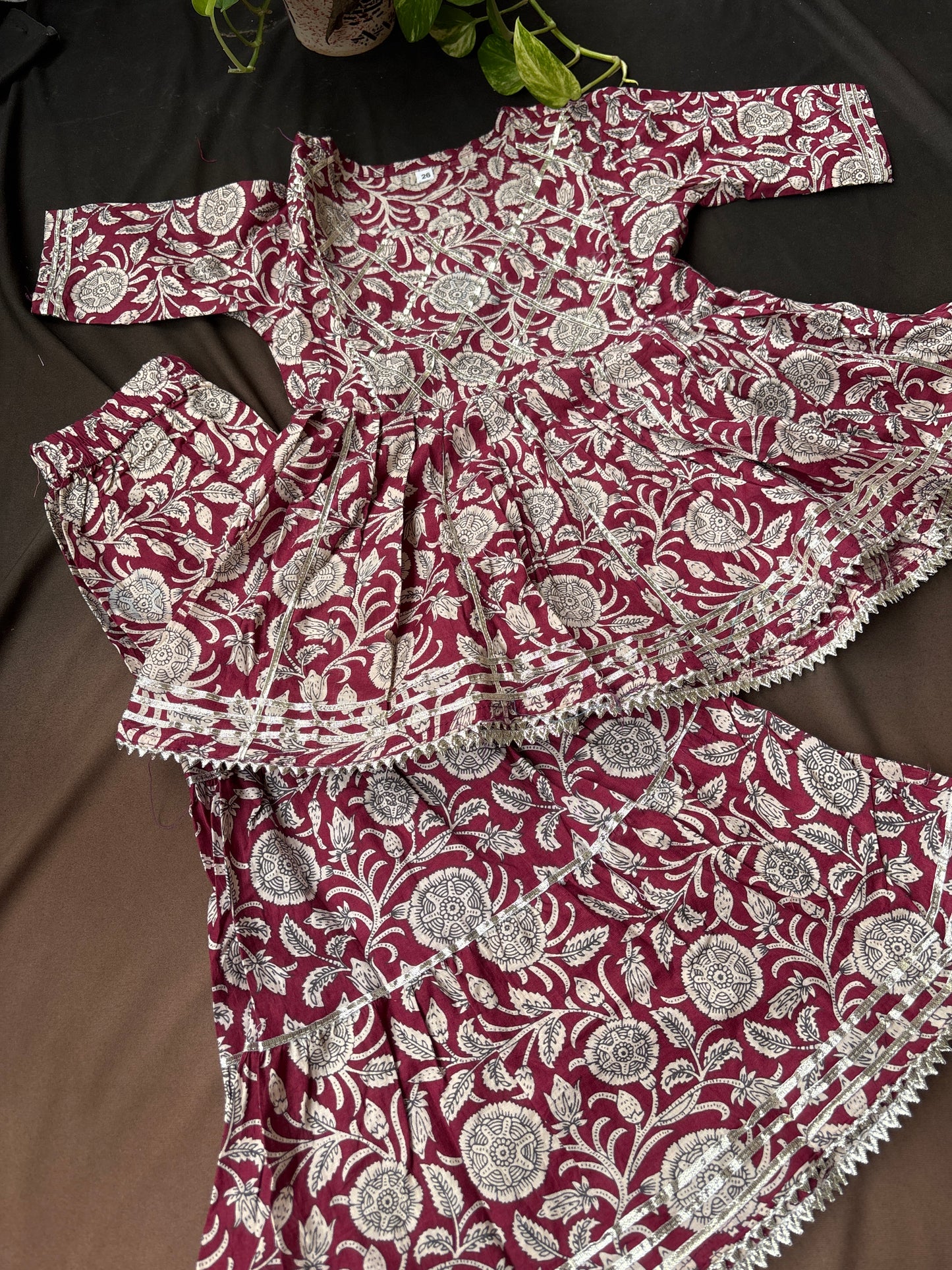 Phool Kali Charm Sharara Set