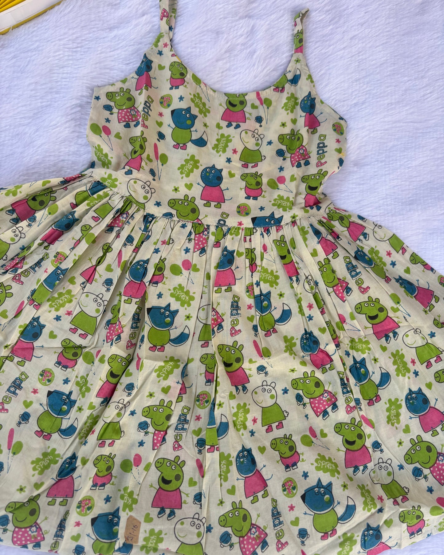 Playful Critters Cotton Frock