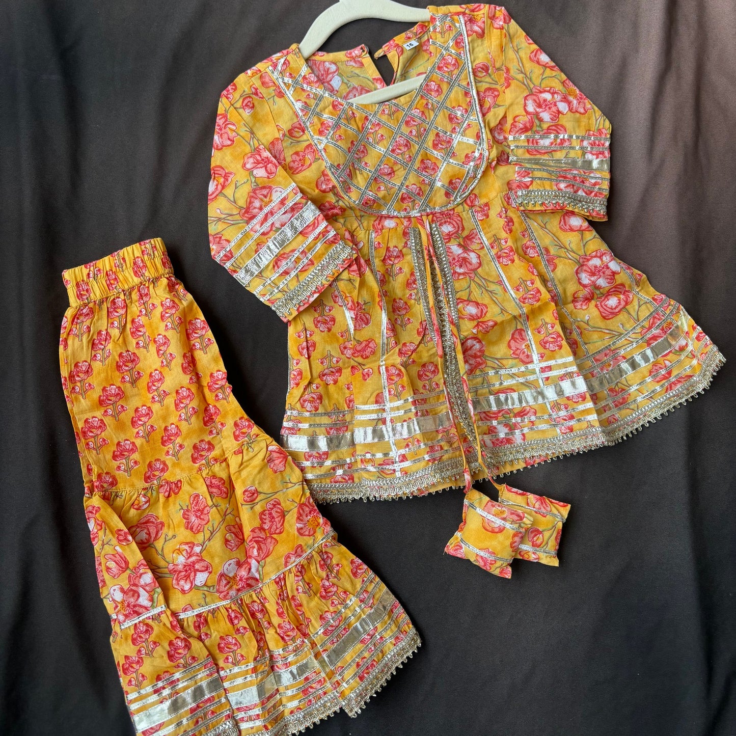 Girls Rangrez Sharara Set