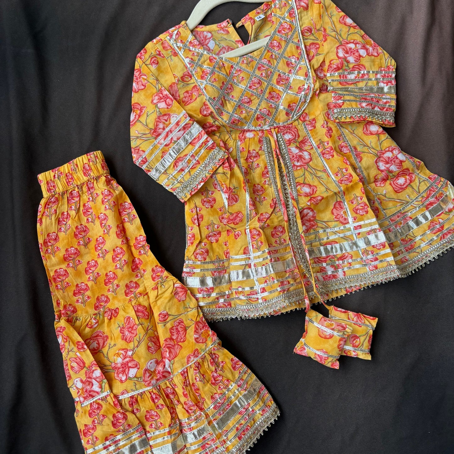 Girls Rangrez Sharara Set