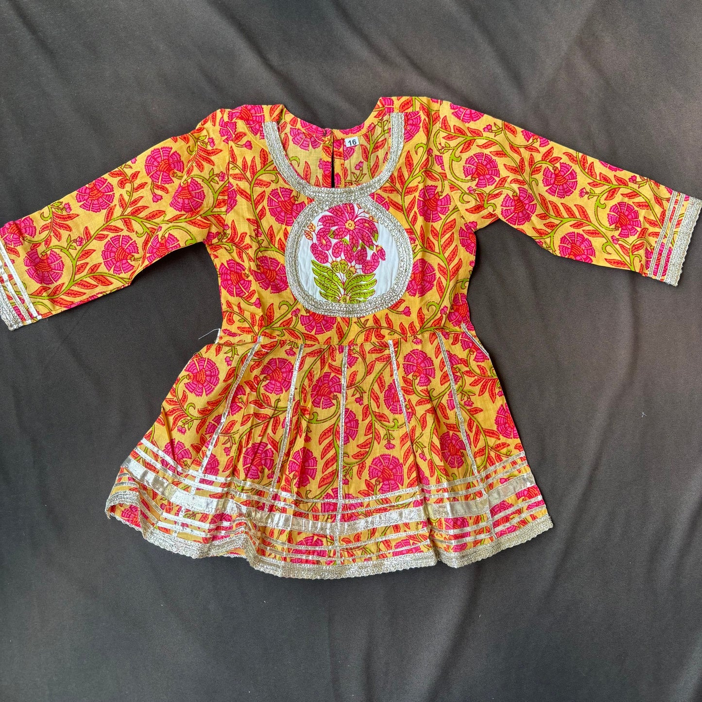 Phool Kari Sunshine Sharara Set