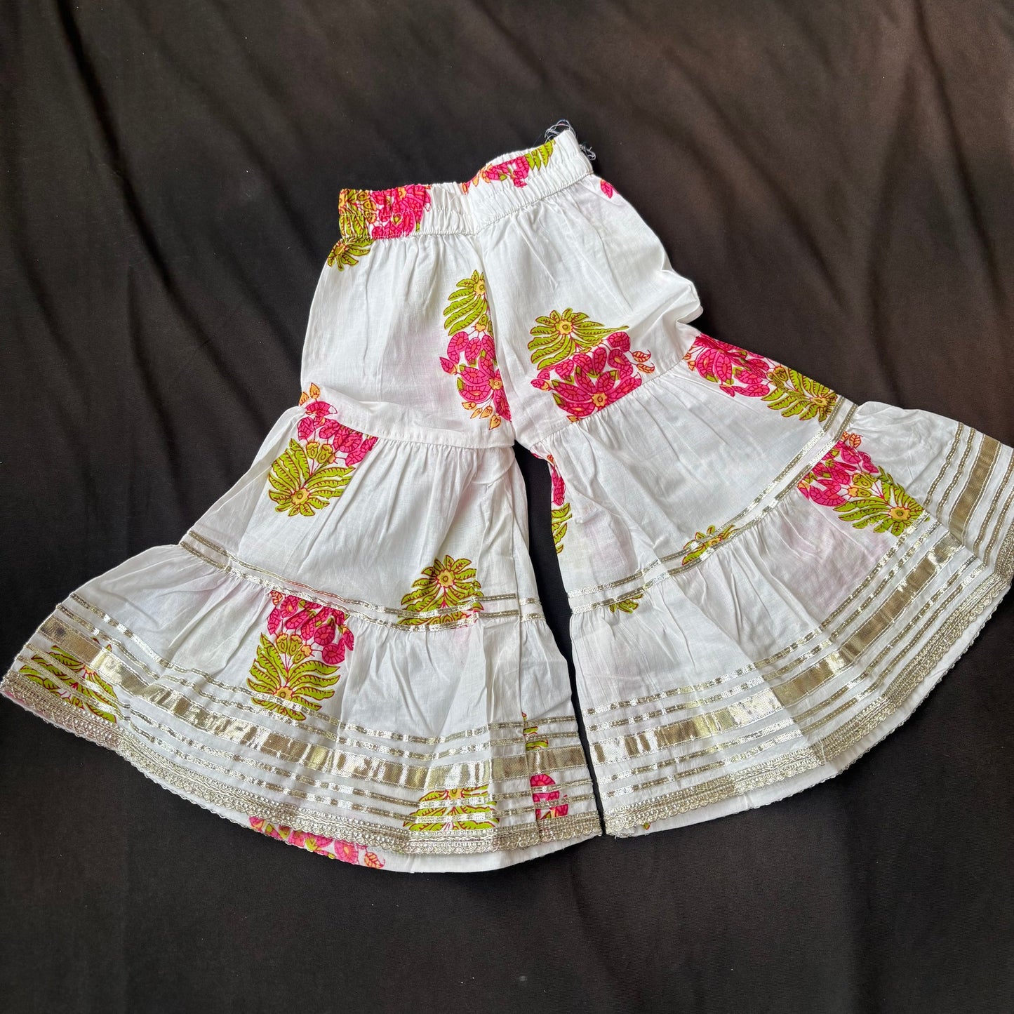 Phool Kari Sunshine Sharara Set