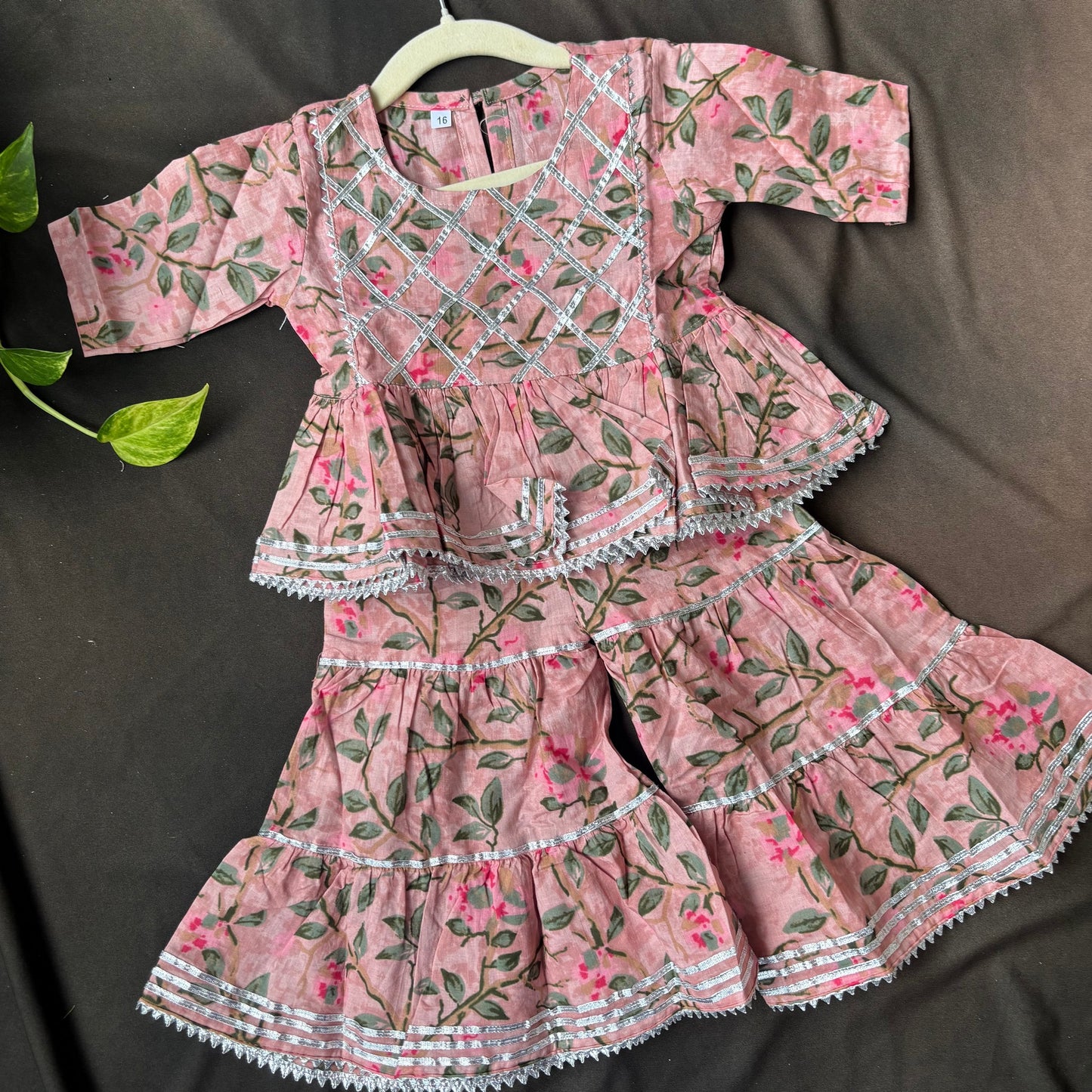 Blush Bagh Sharara Set