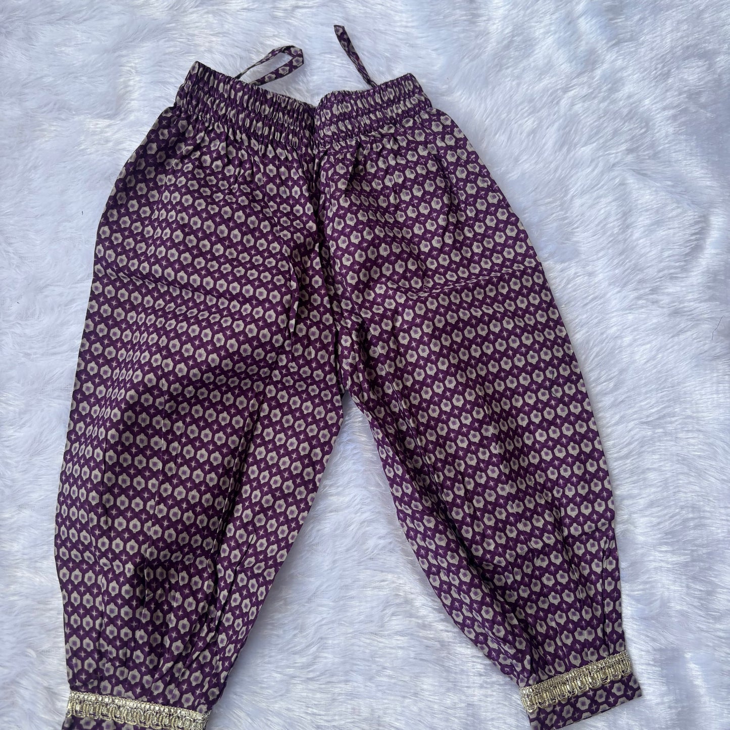 Royal Plum Afghan Set