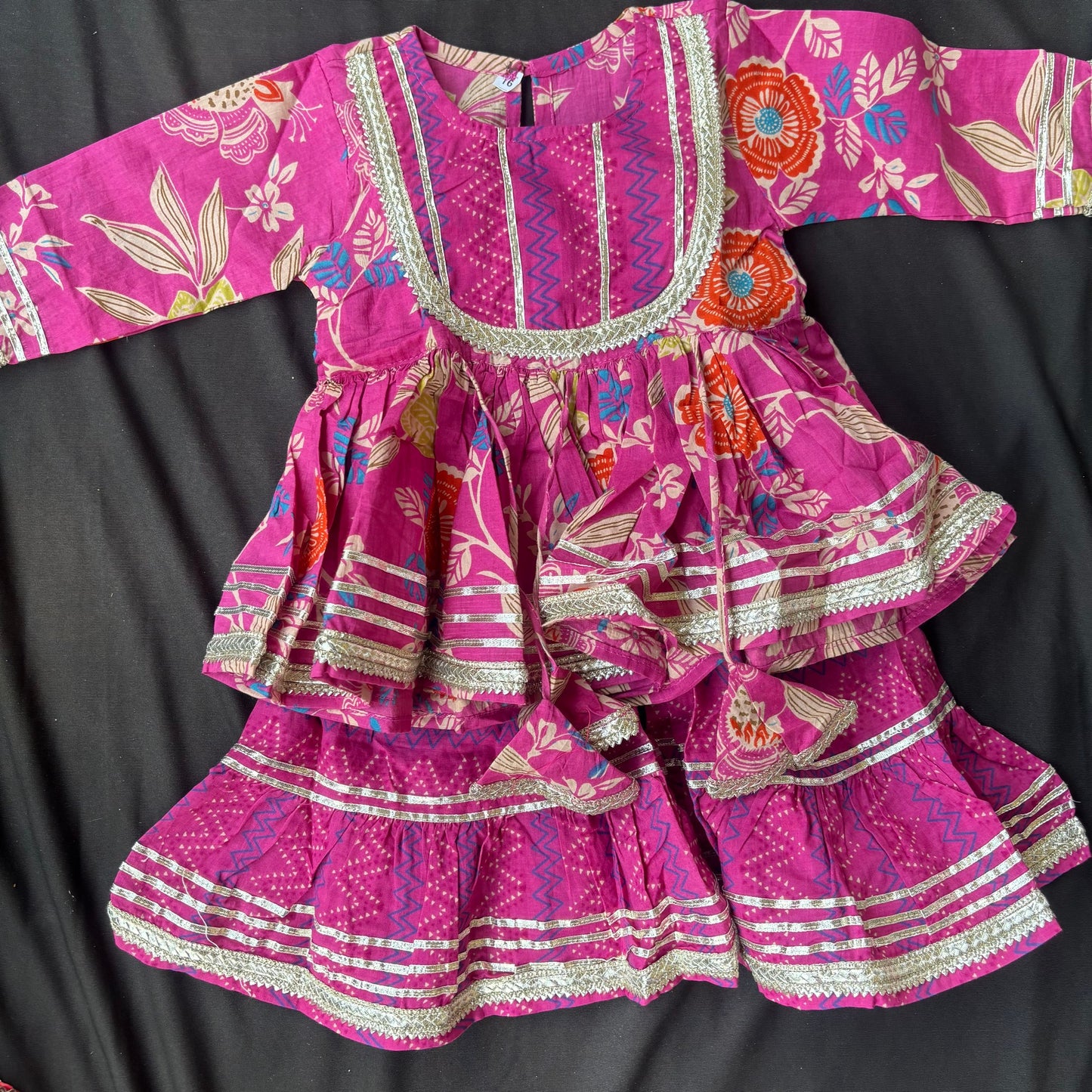 Gulabi Jashn Sharara Set