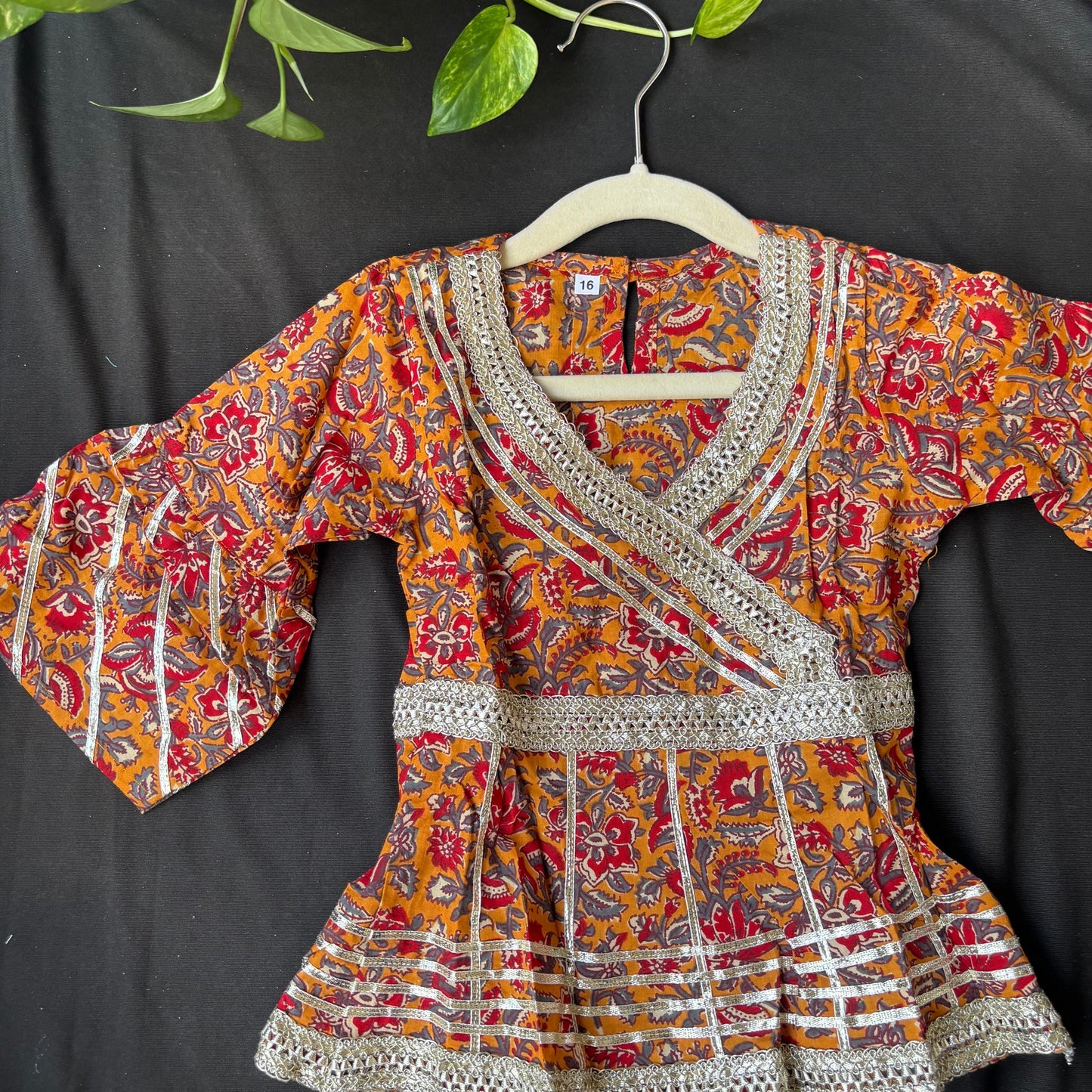 Laal Kesariya Sharara Set