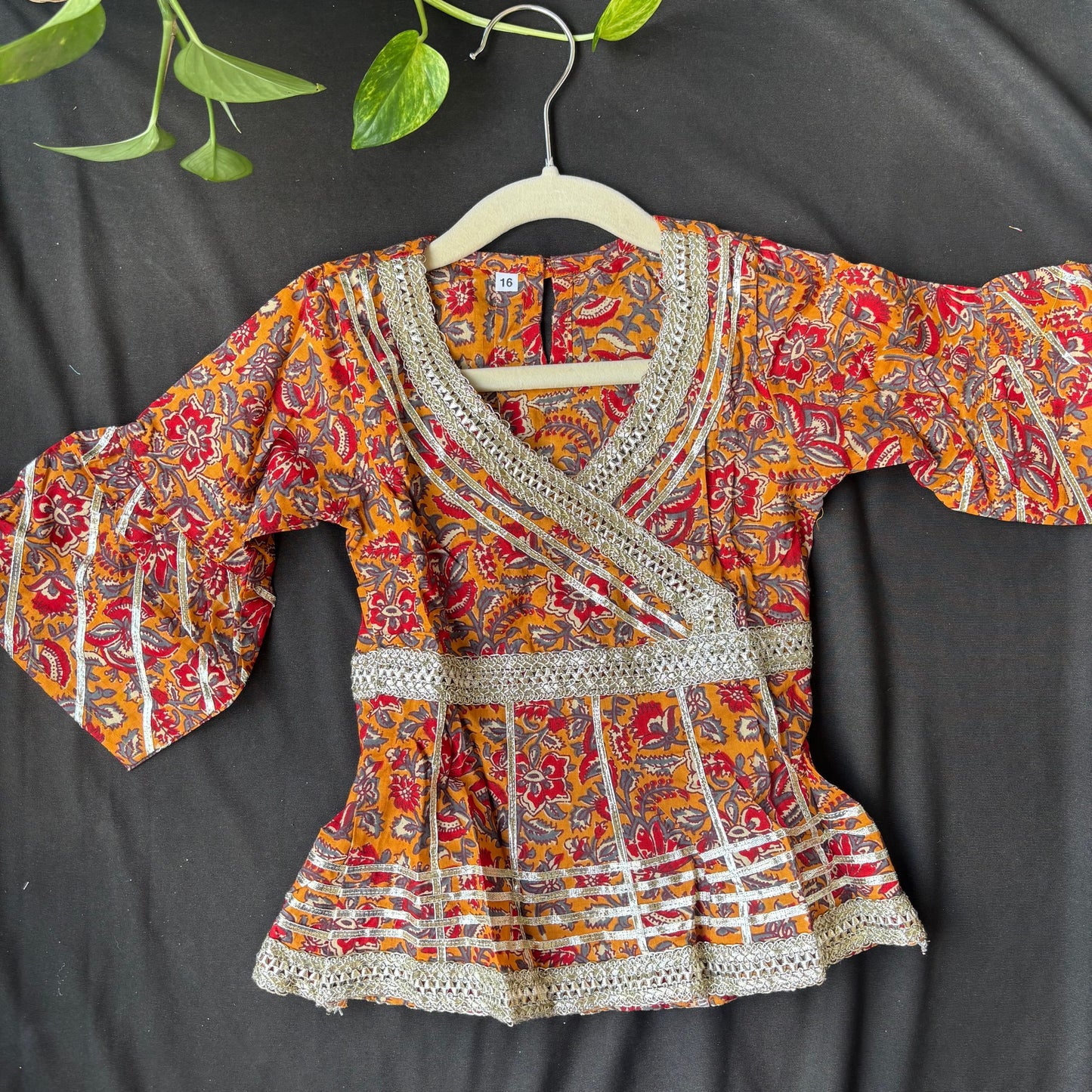 Laal Kesariya Sharara Set