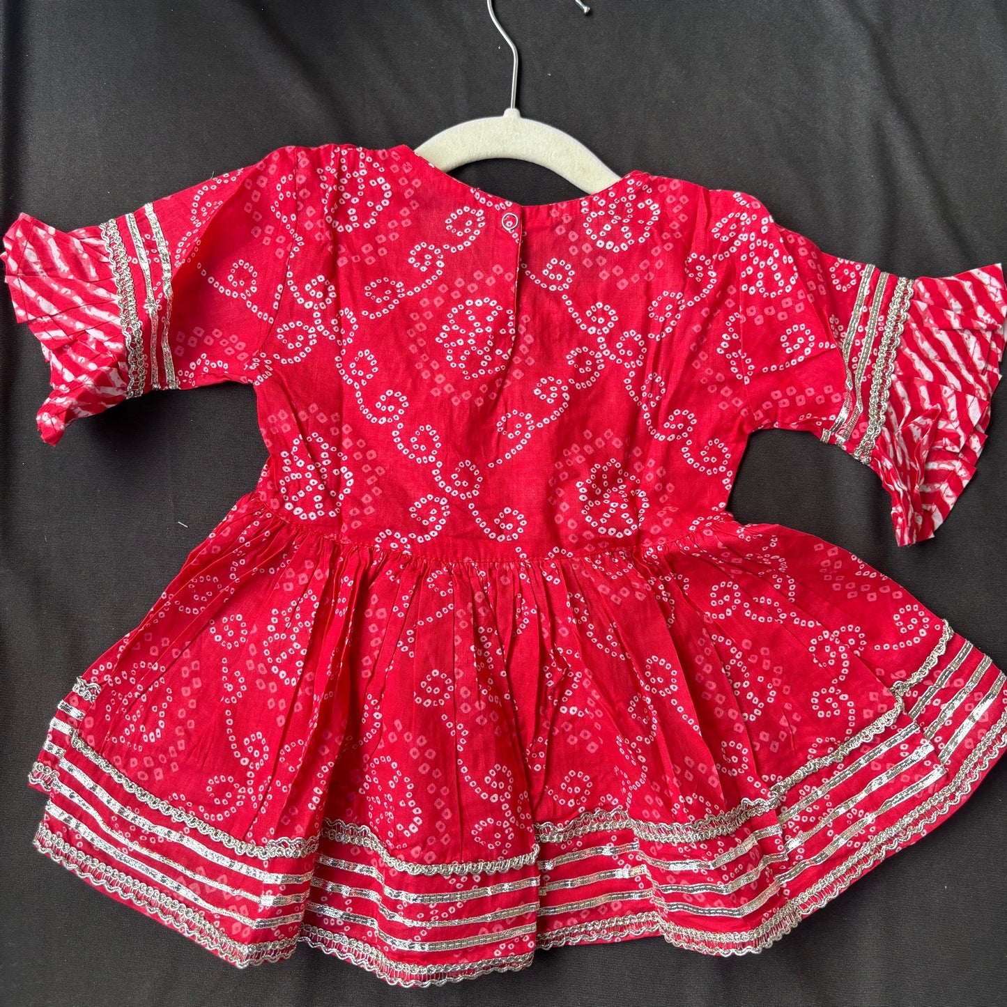 Bandhani Blossom Sharara Set