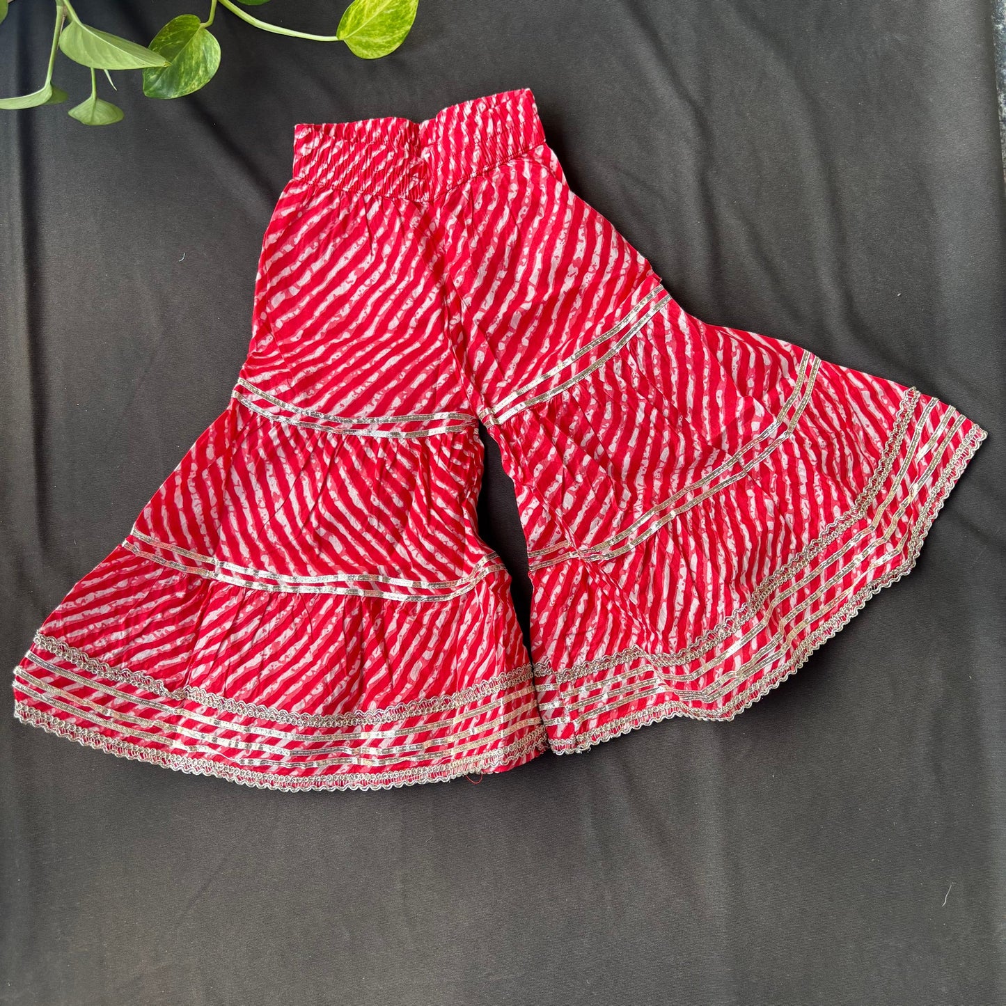 Bandhani Blossom Sharara Set