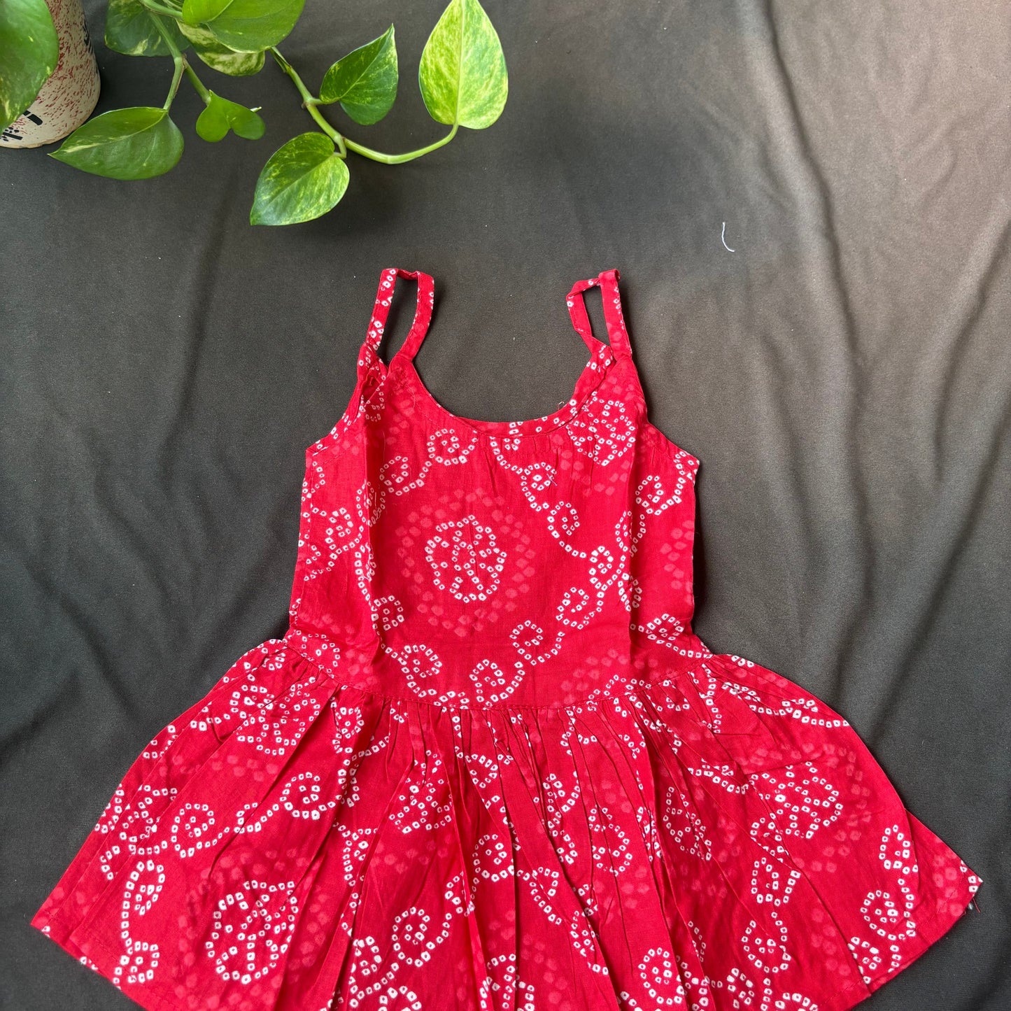 Scarlet Twirl Delight Frock