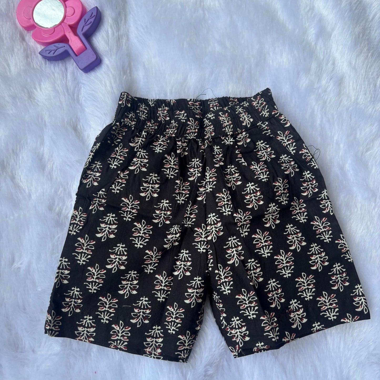 Midnight Floral Charm Shorts Co-ord Sets