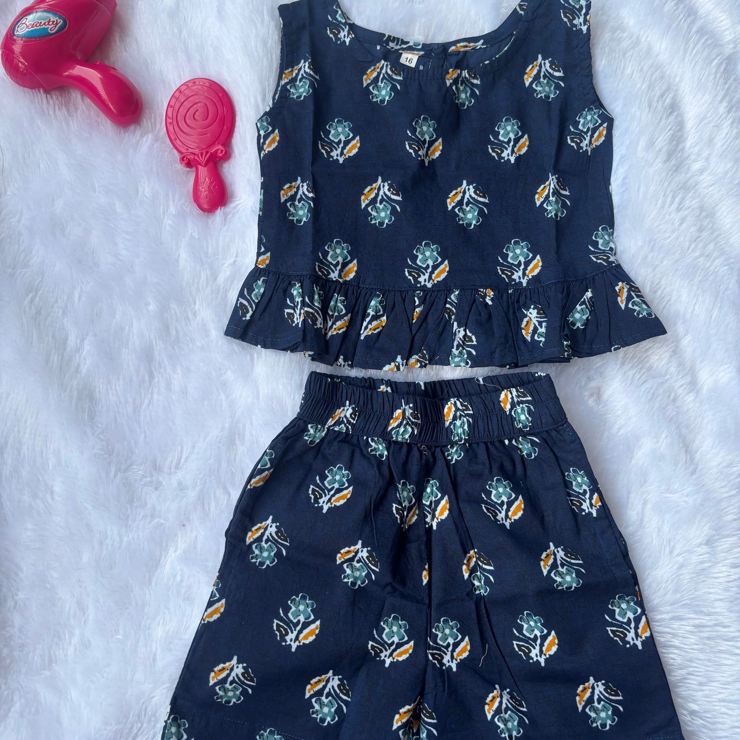 Twilight Petal Shorts Co-ord Set