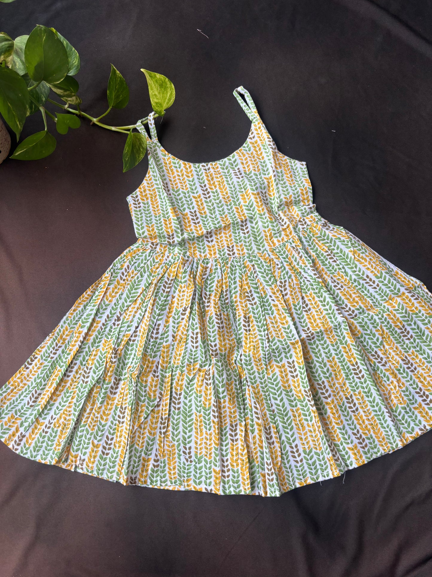 Green Breeze Frock