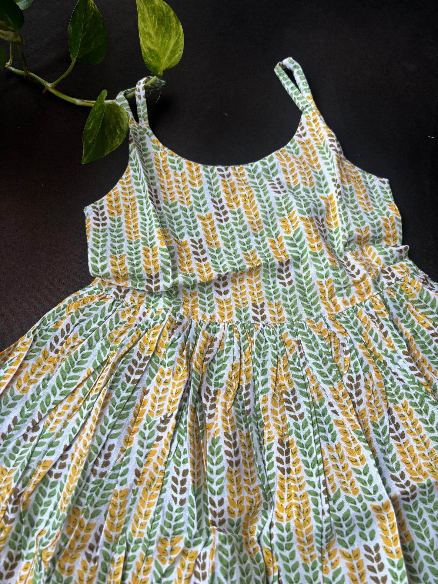Green Breeze Frock