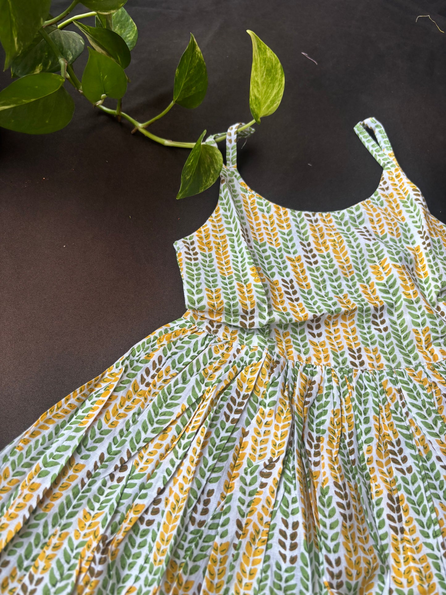 Green Breeze Frock