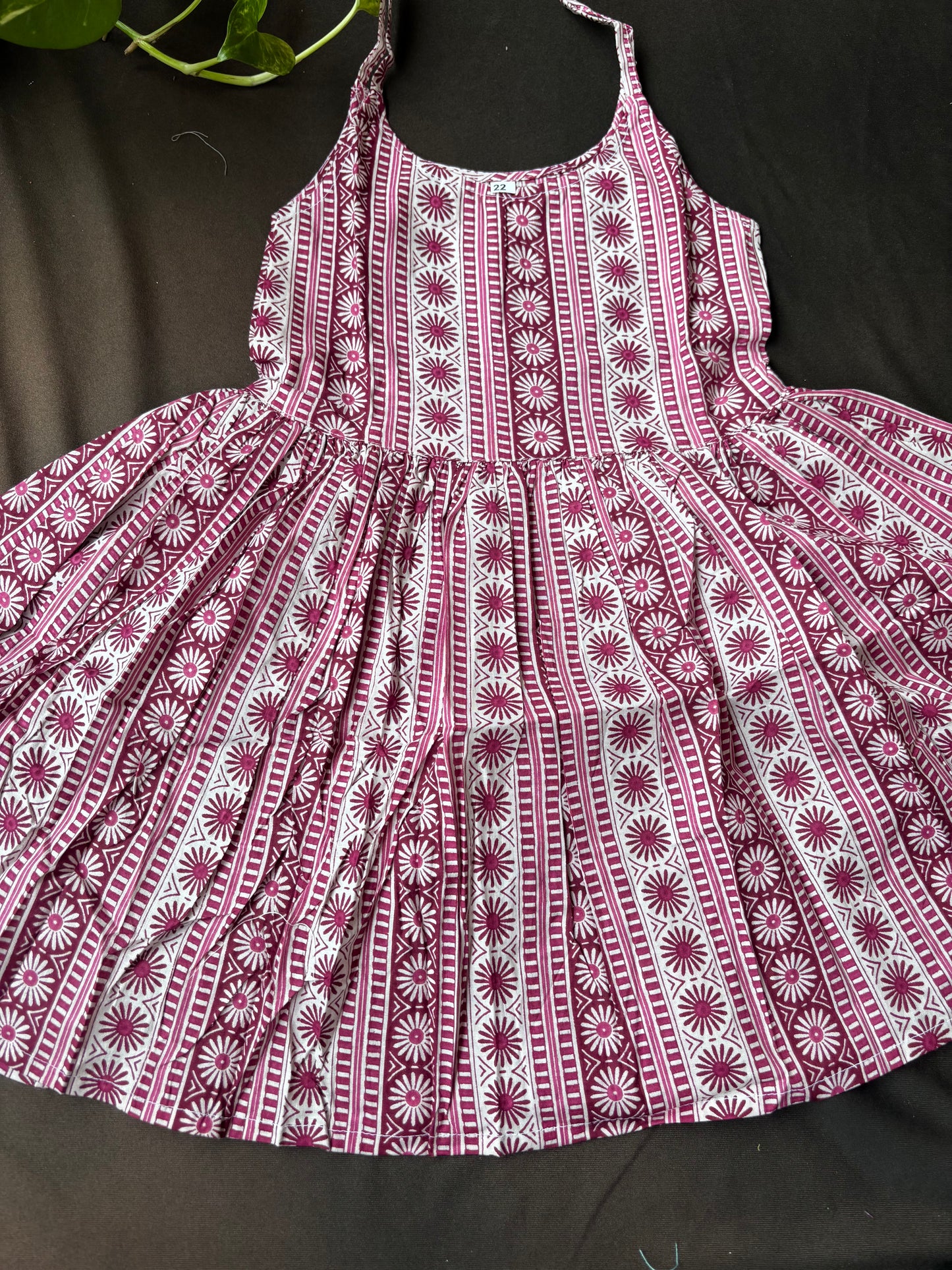 Berry Breeze Cotton Frock