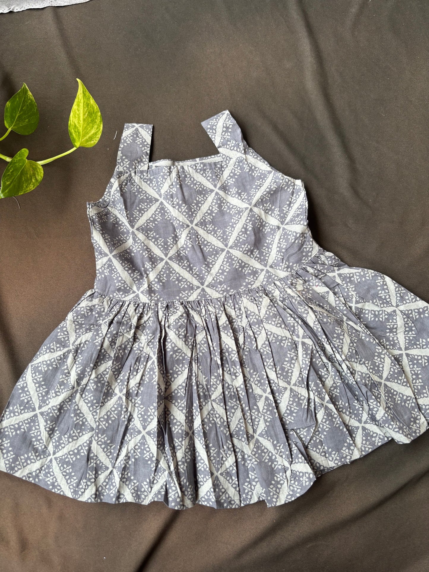Grey Grace Frock
