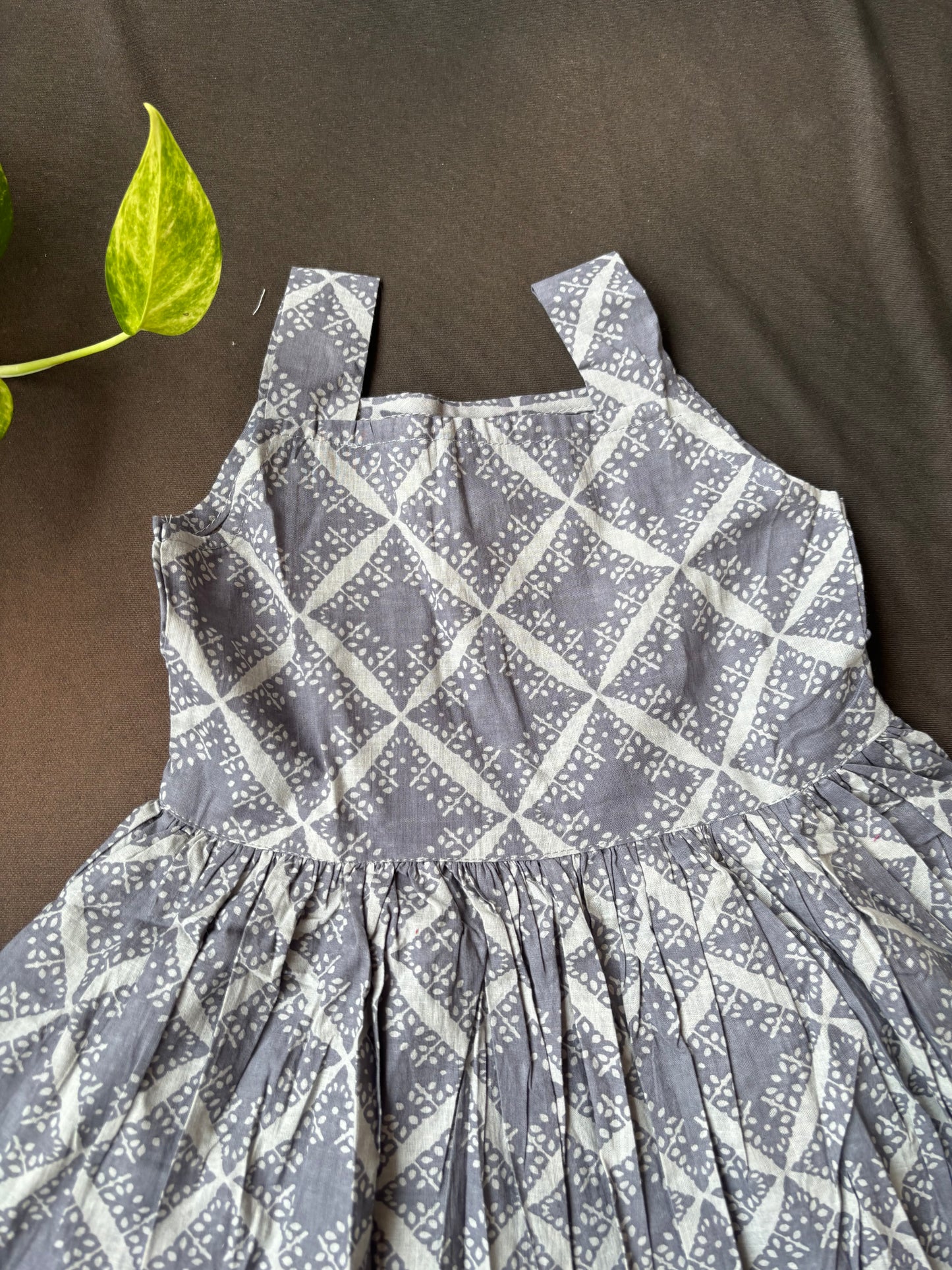 Grey Grace Frock