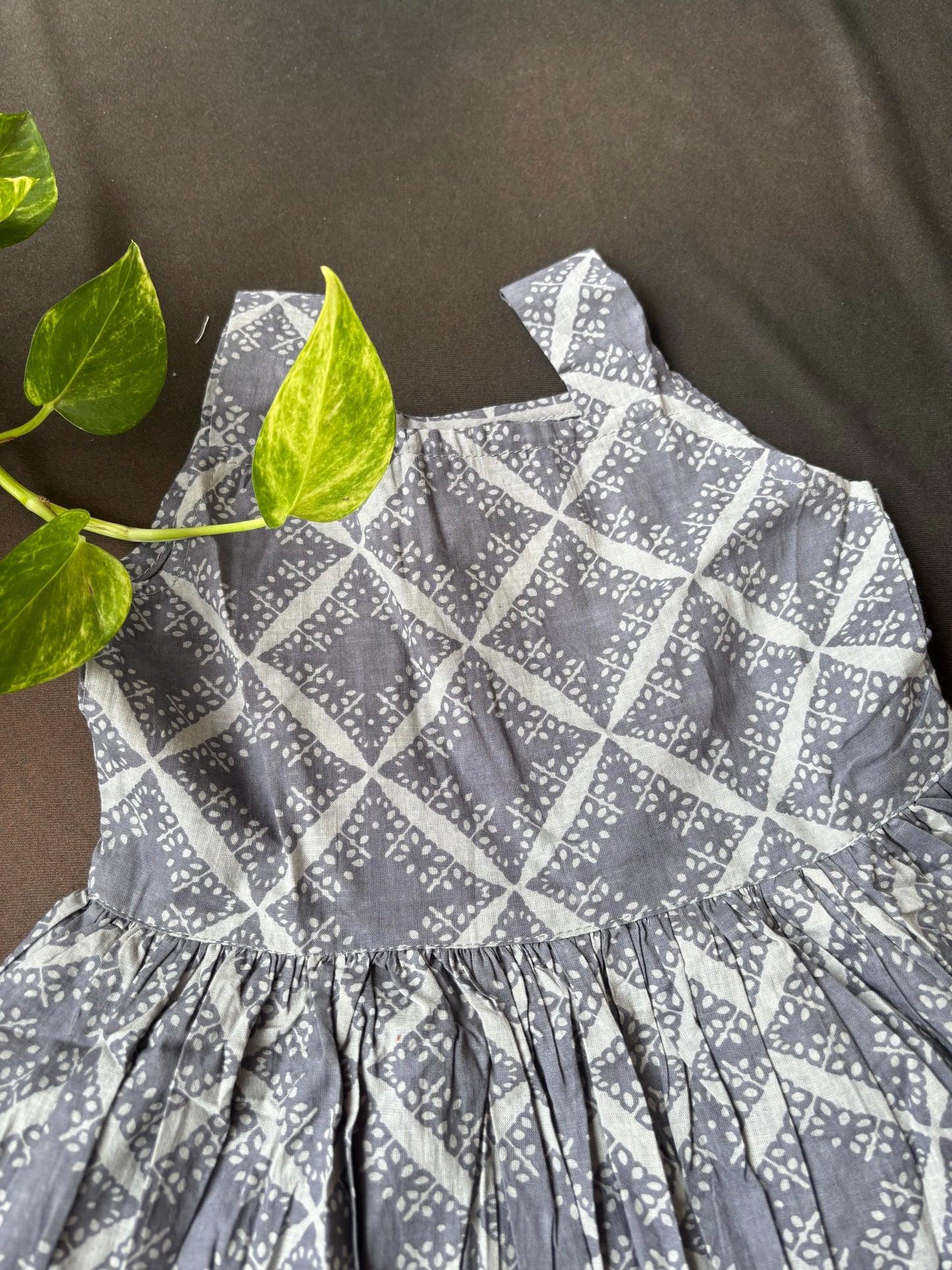 Grey Grace Frock