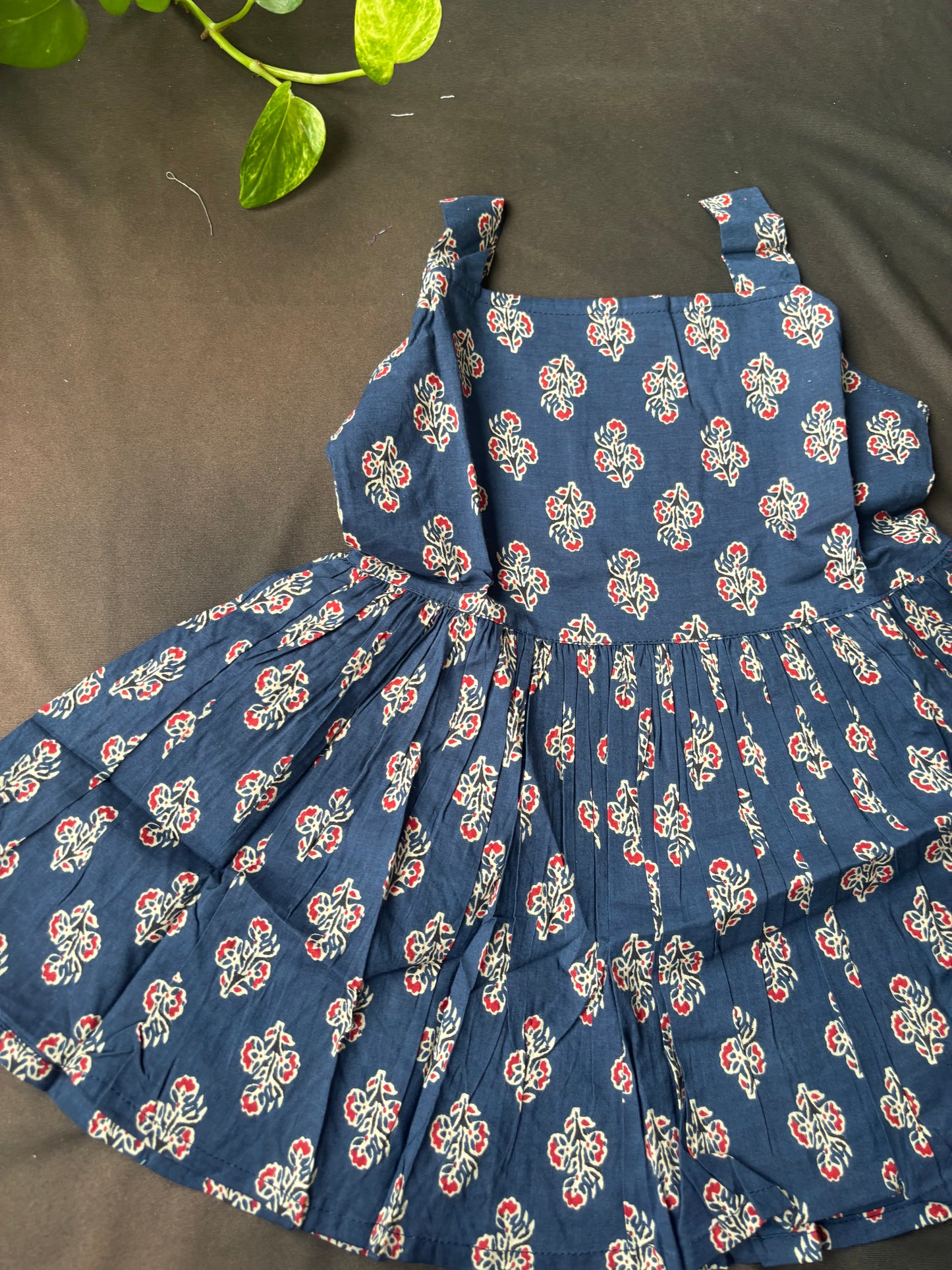 Sky Blue Floralia Frock