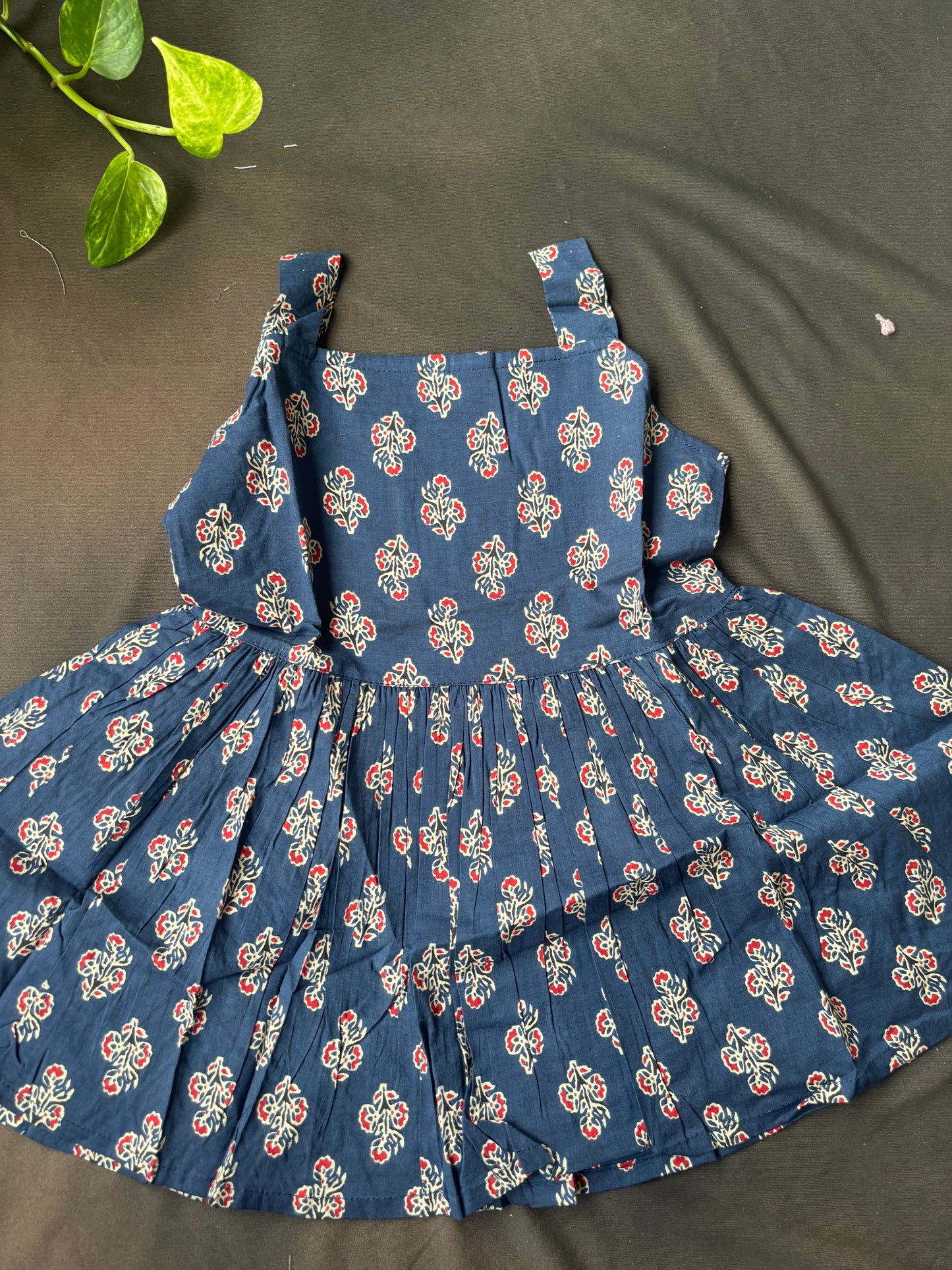 Sky Blue Floralia Frock