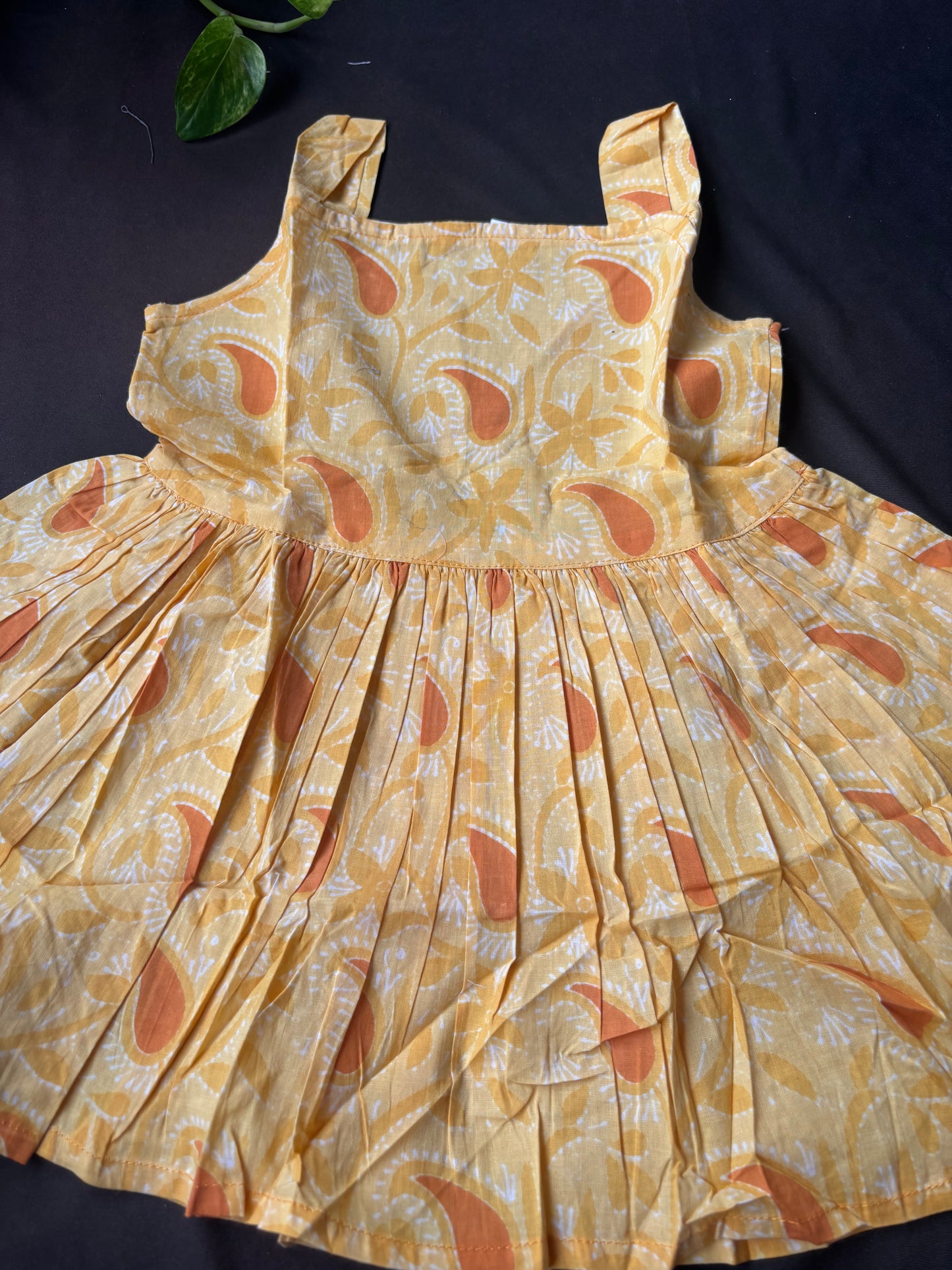 Yellow Ember Frock