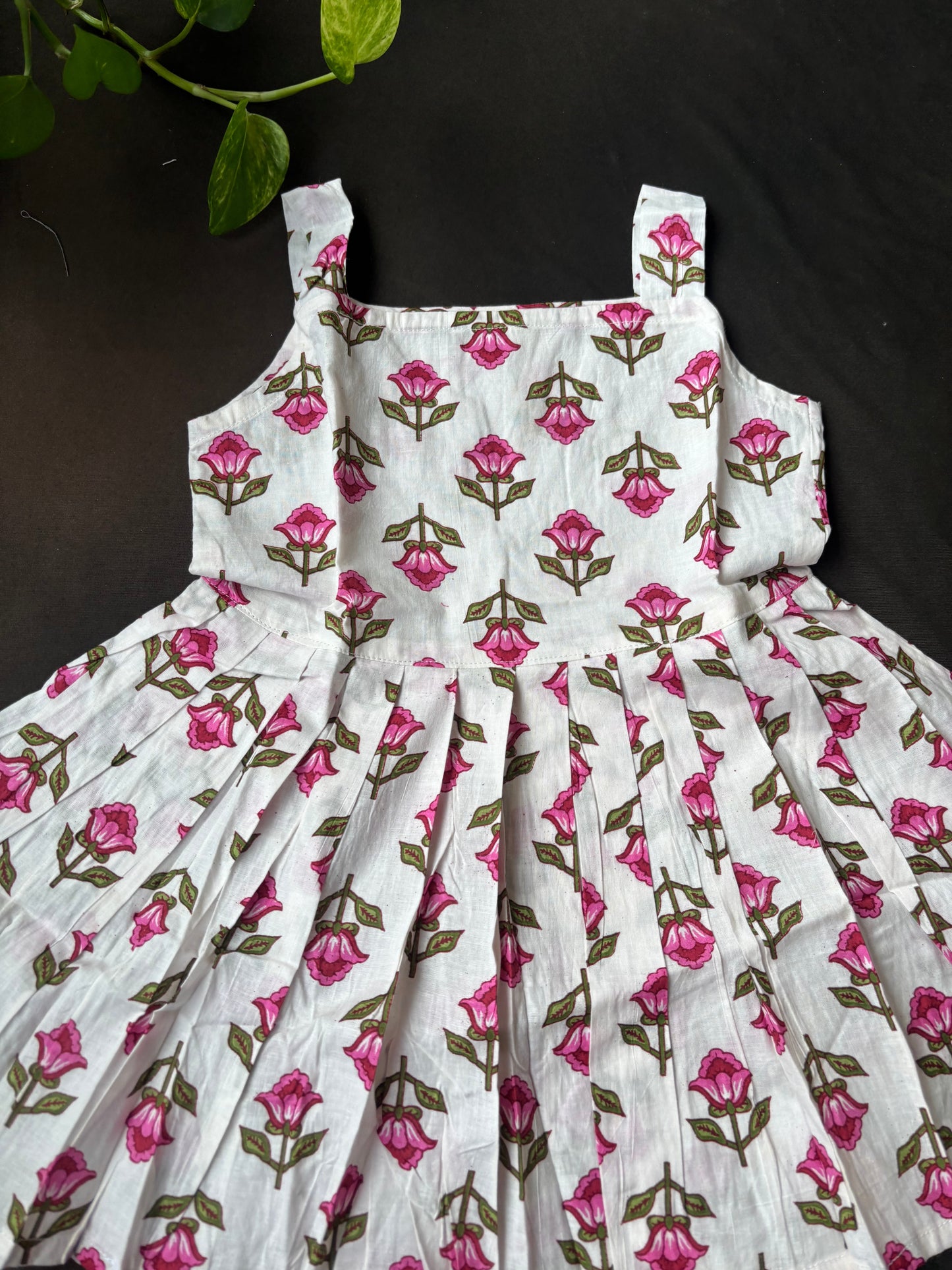 Pink blush floral frock