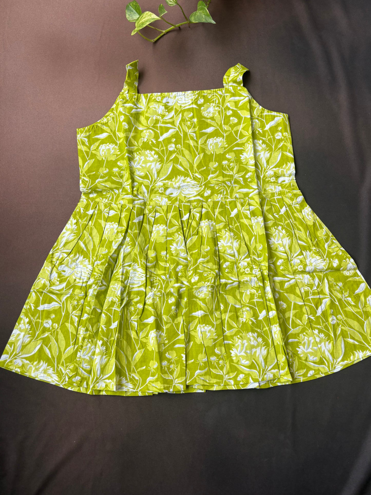 Lime Bloom Co-ord Set