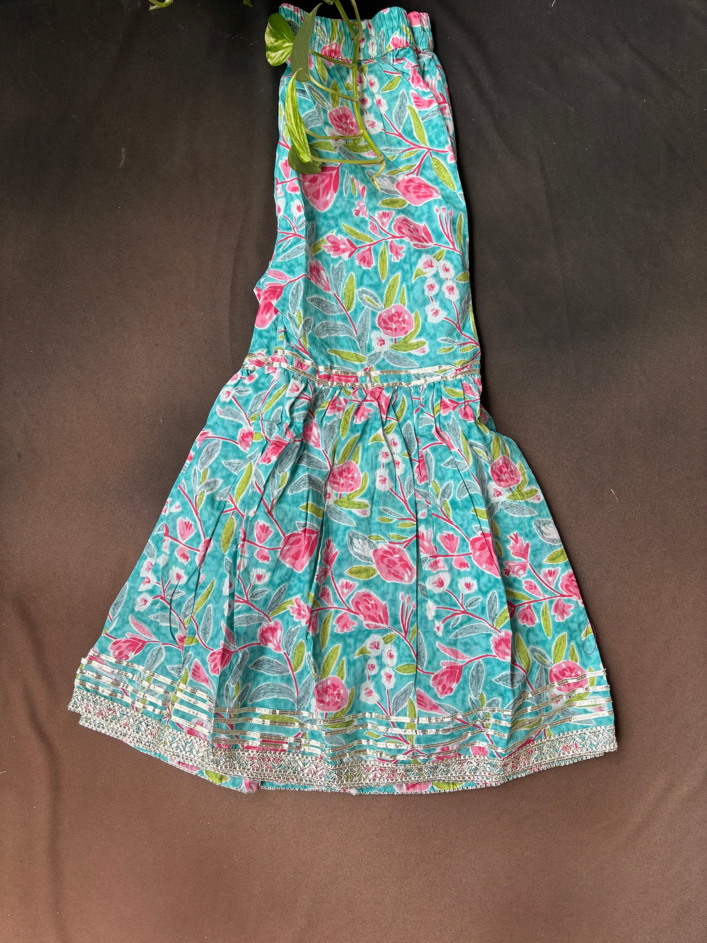 Neel Gulabo Sharara Set