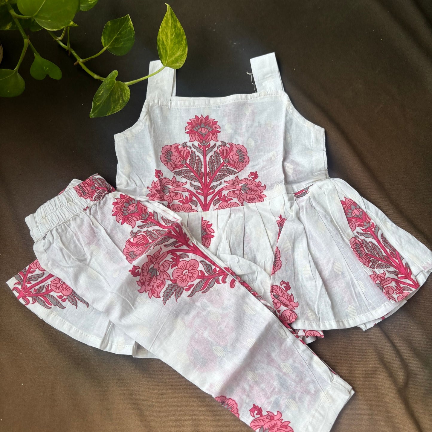 White Blossom Co-ord Set