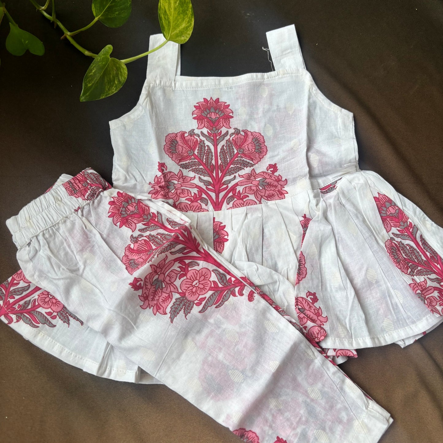 White Blossom Co-ord Set