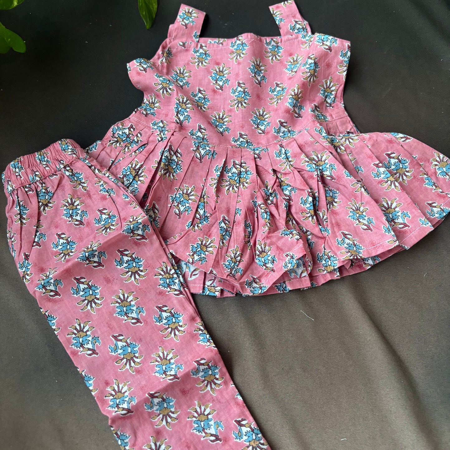 Blush Bloom Cotton Co-ord Set