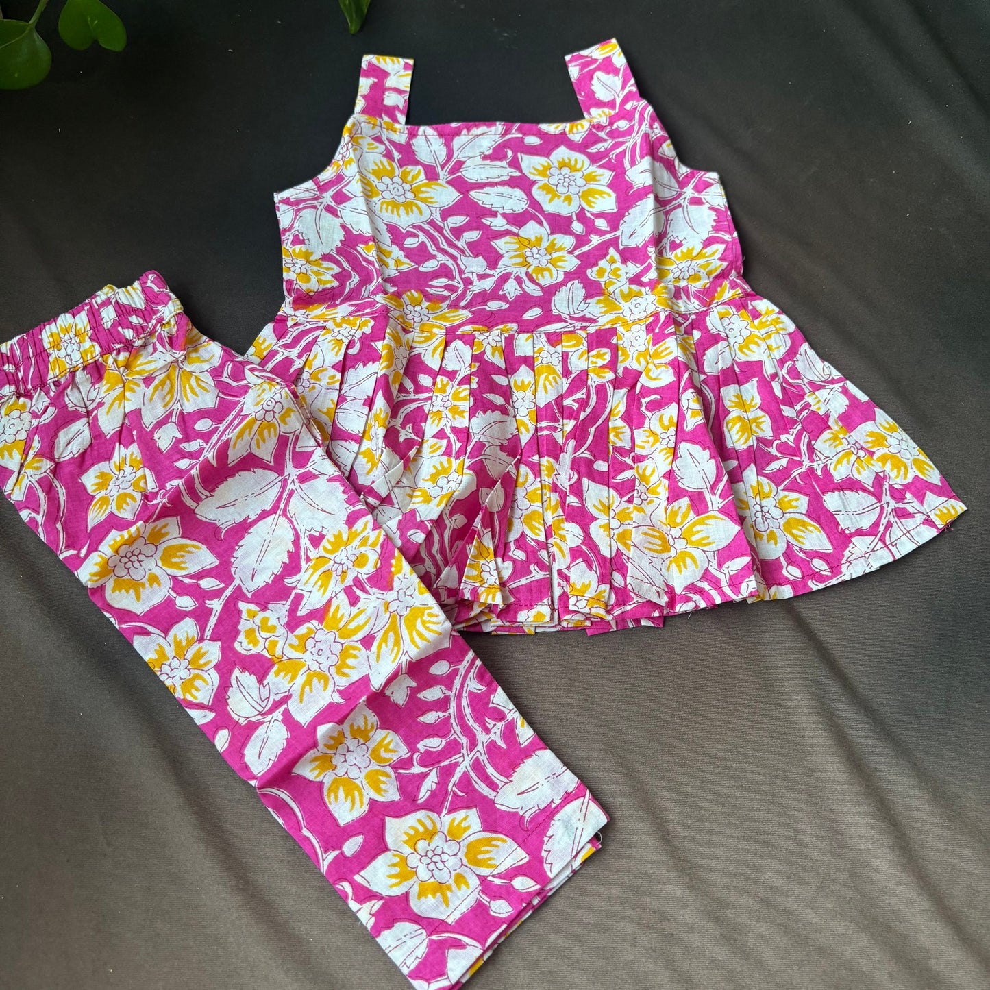 Sunshine Bloom Cotton Co-ord Set