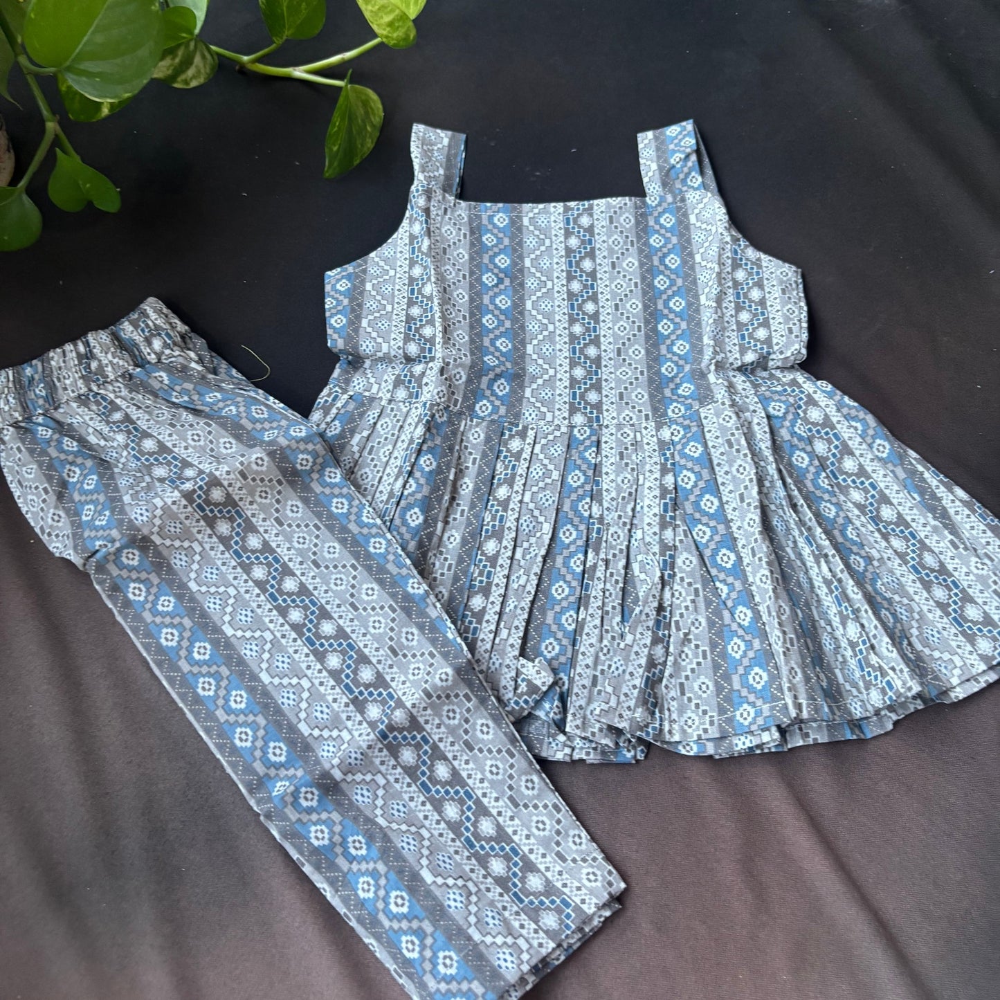 Monsoon Mist Twin Cotton Co-ord Set