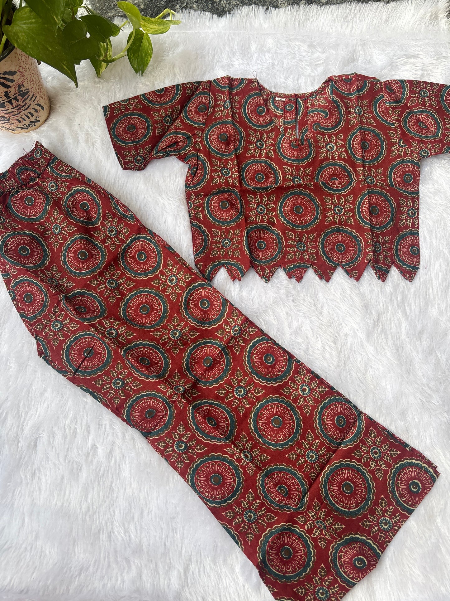 Choco brown pant co-Ord set