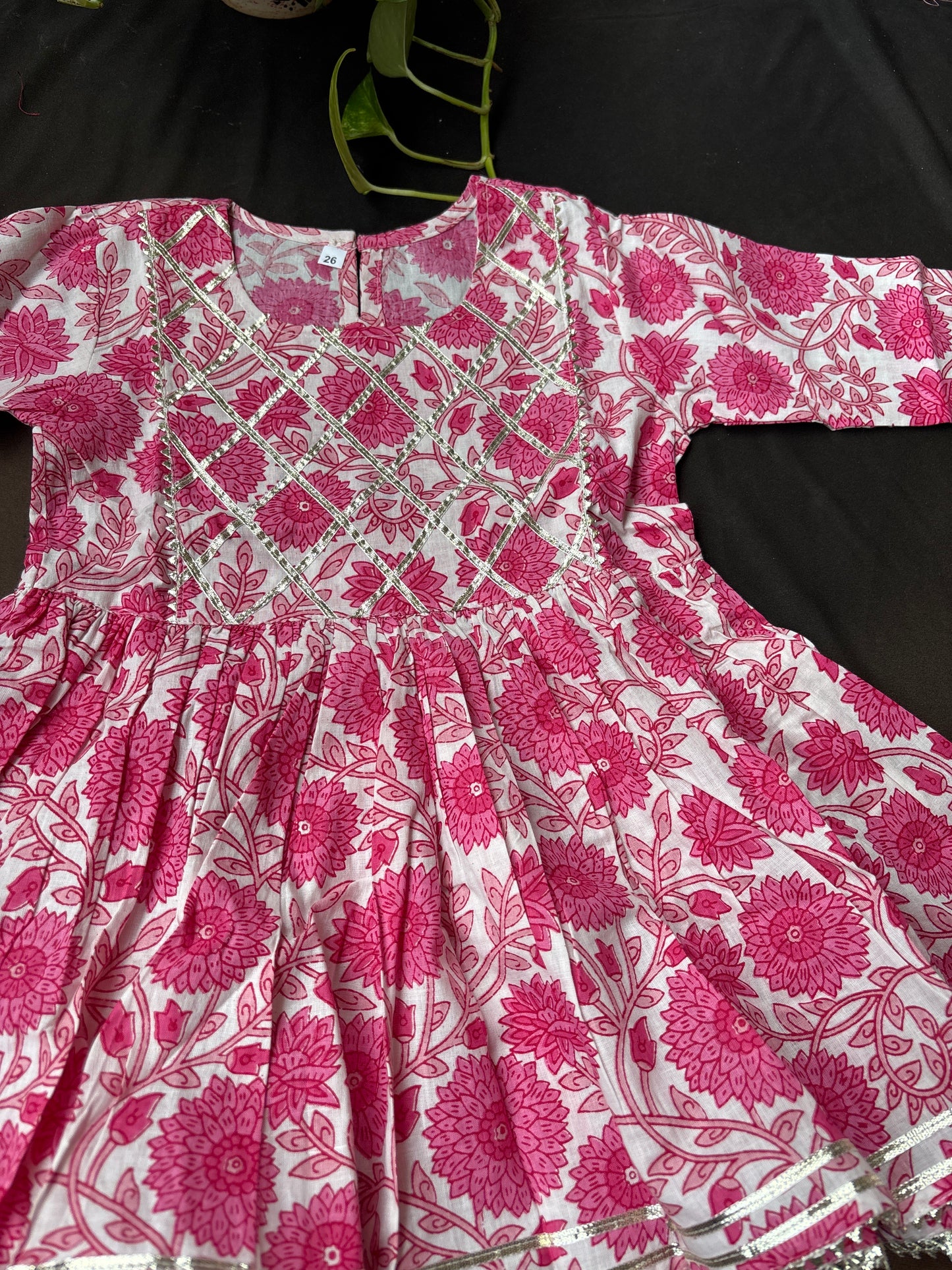 Pink parade Sharara Set