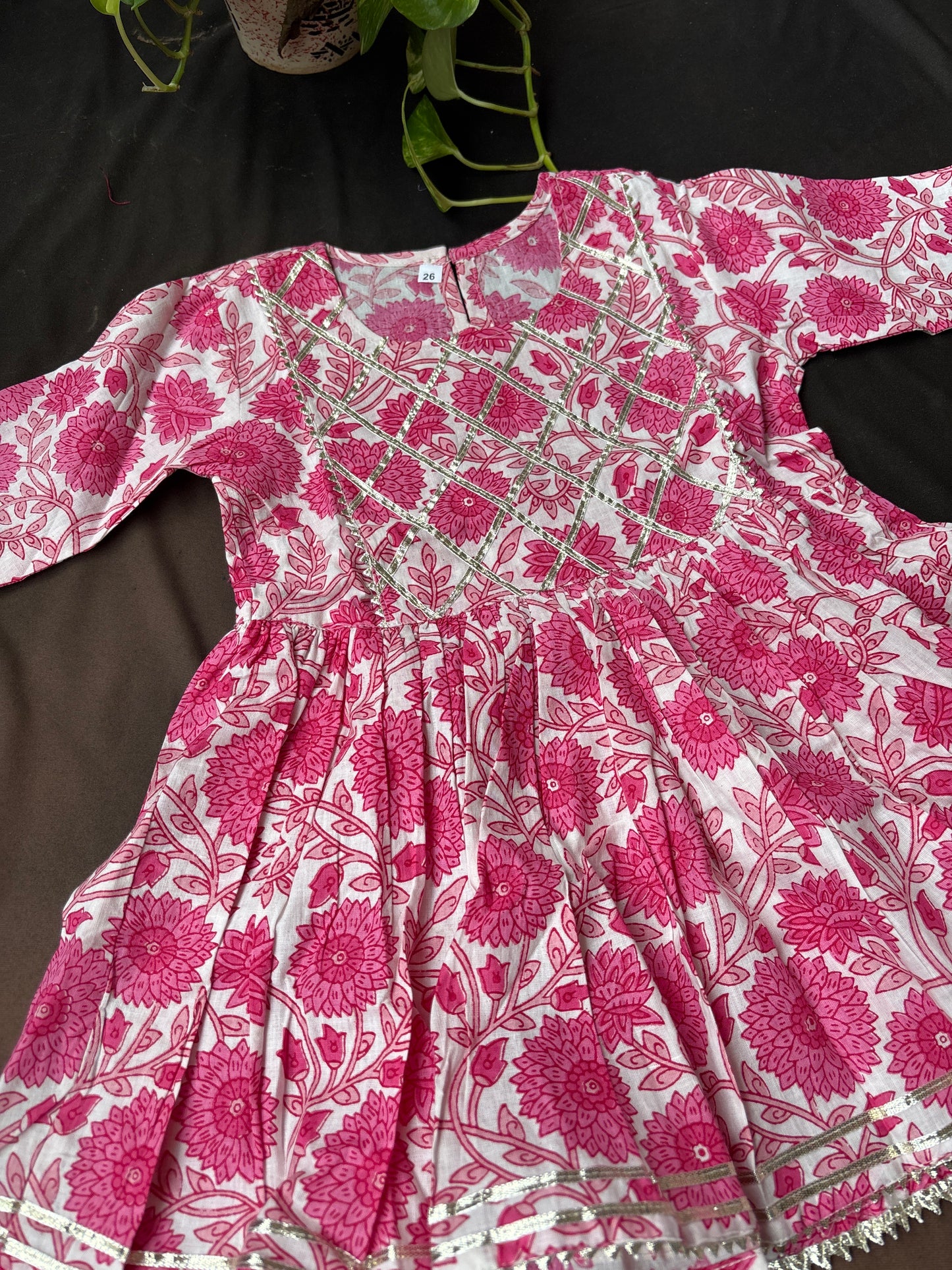 Pink parade Sharara Set