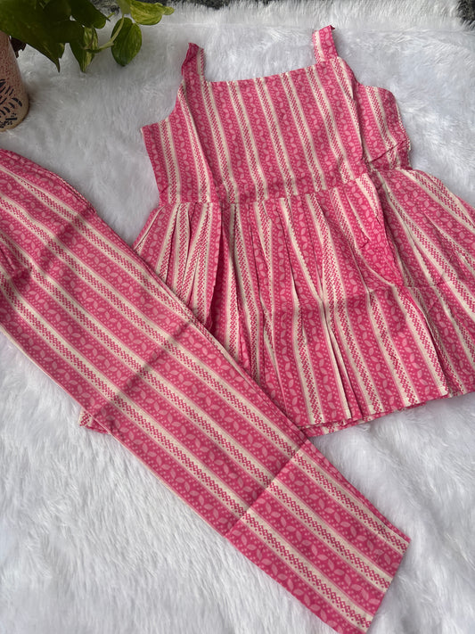 Pink Panchi Co-ord Set