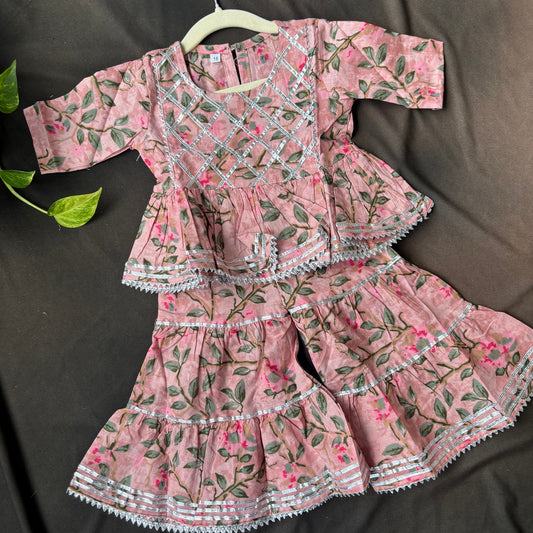 Blush Bagh Sharara Set