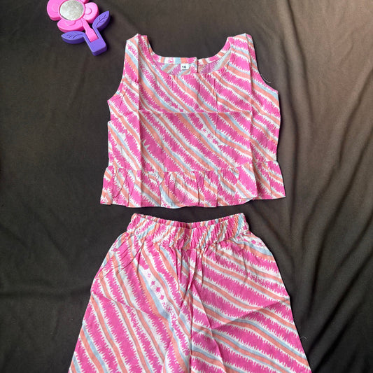 Candy Swirl  Shorts Co-Ord Set