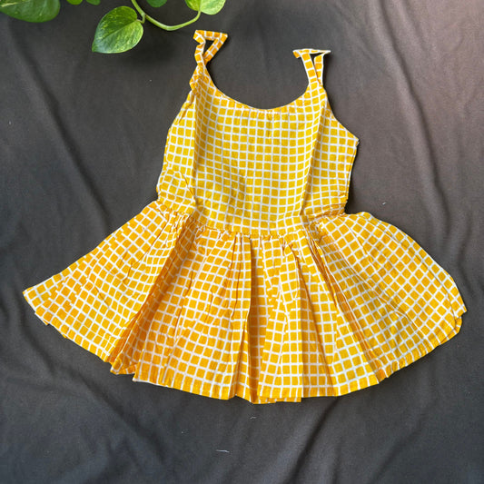 Golden Glow Frock