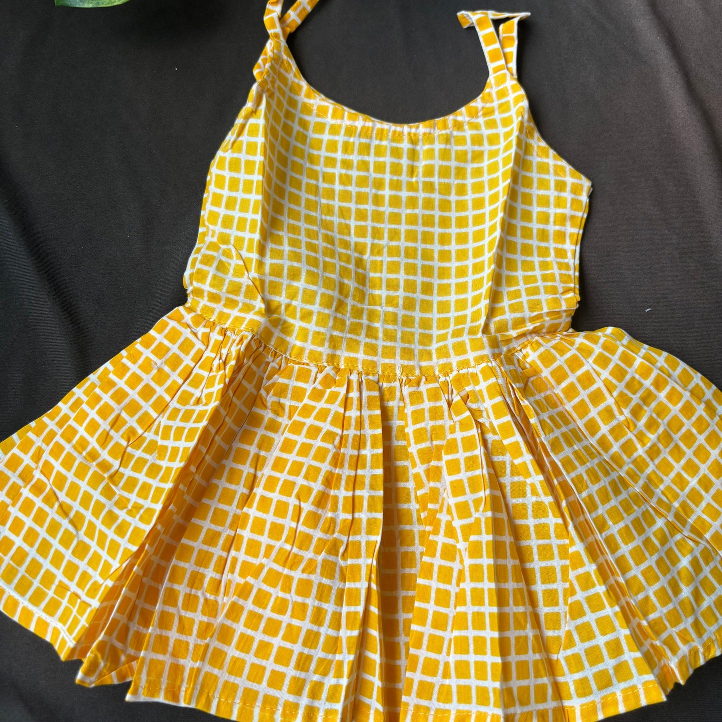 Golden Glow Frock