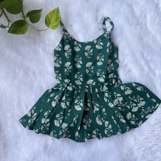 Sage Petals Frock