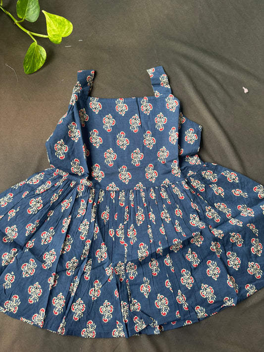 Sky Blue Floralia Frock
