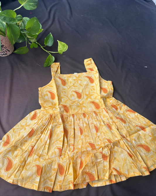 Yellow Ember Frock