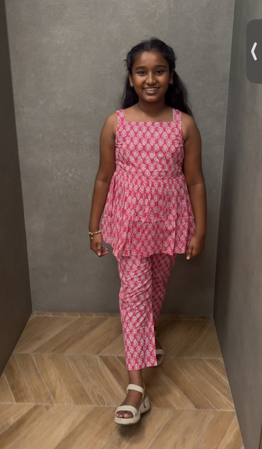 Pink Gulabi Co-ord Set