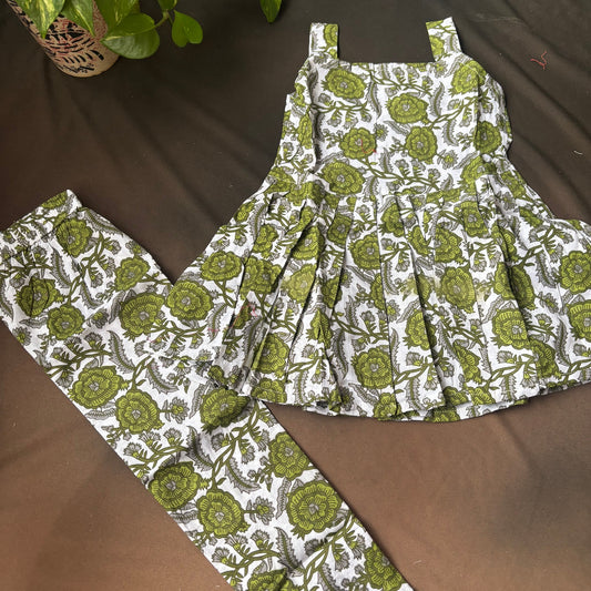 Green Blossom Co-ord`Set