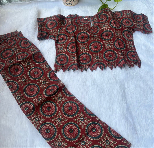 Royal Ruby Co-ord Set