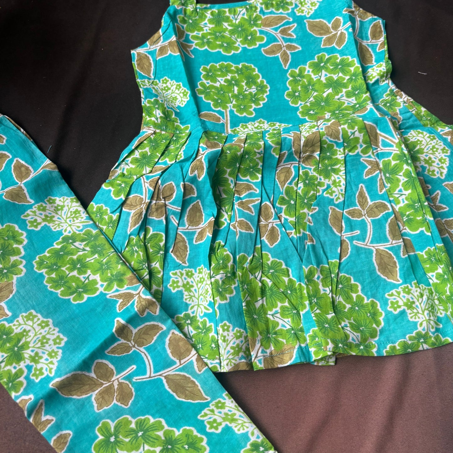 Aqua Bloom Co-ord Set
