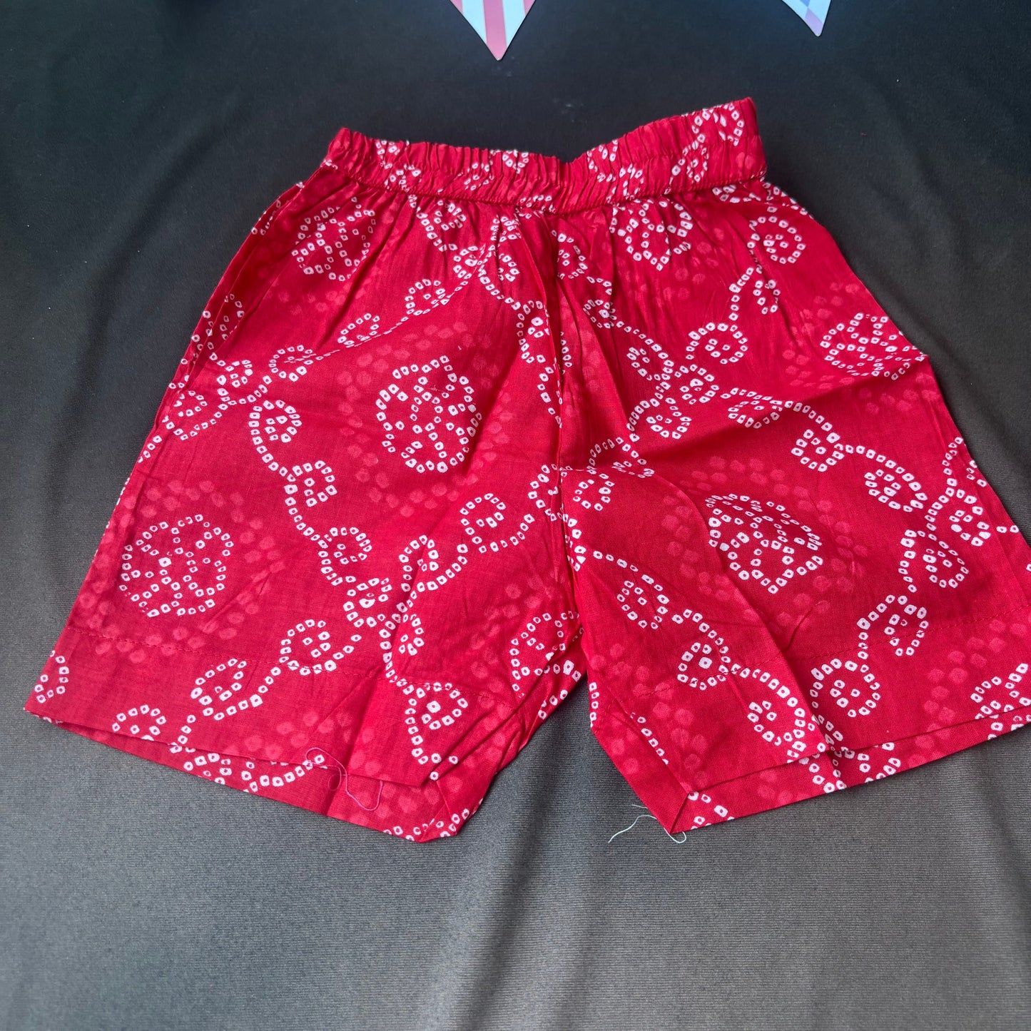Crimson Charm Kids Co-Ord Set
